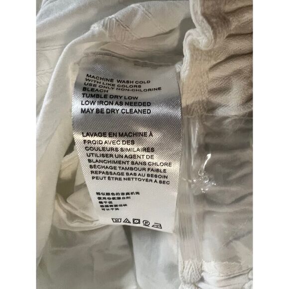 Free People Moon Bay Parachute Shorts Size Small Optic White - Picture 8 of 8